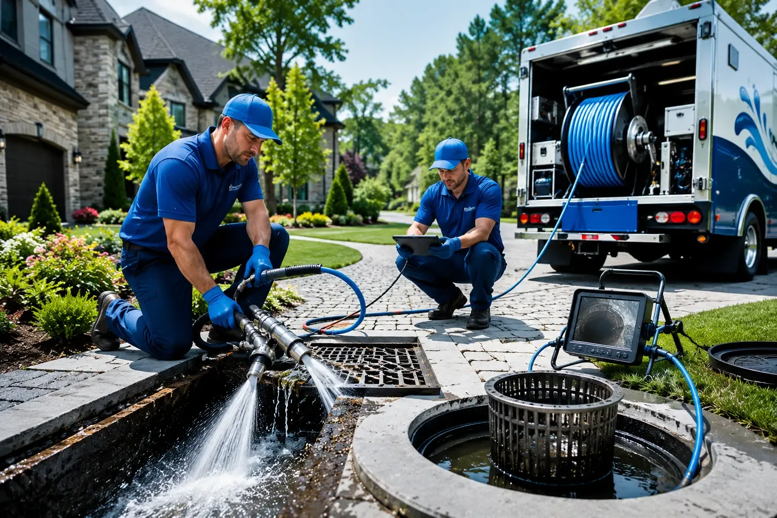 Local outdoor drain cleaning professionals in Omro, WI