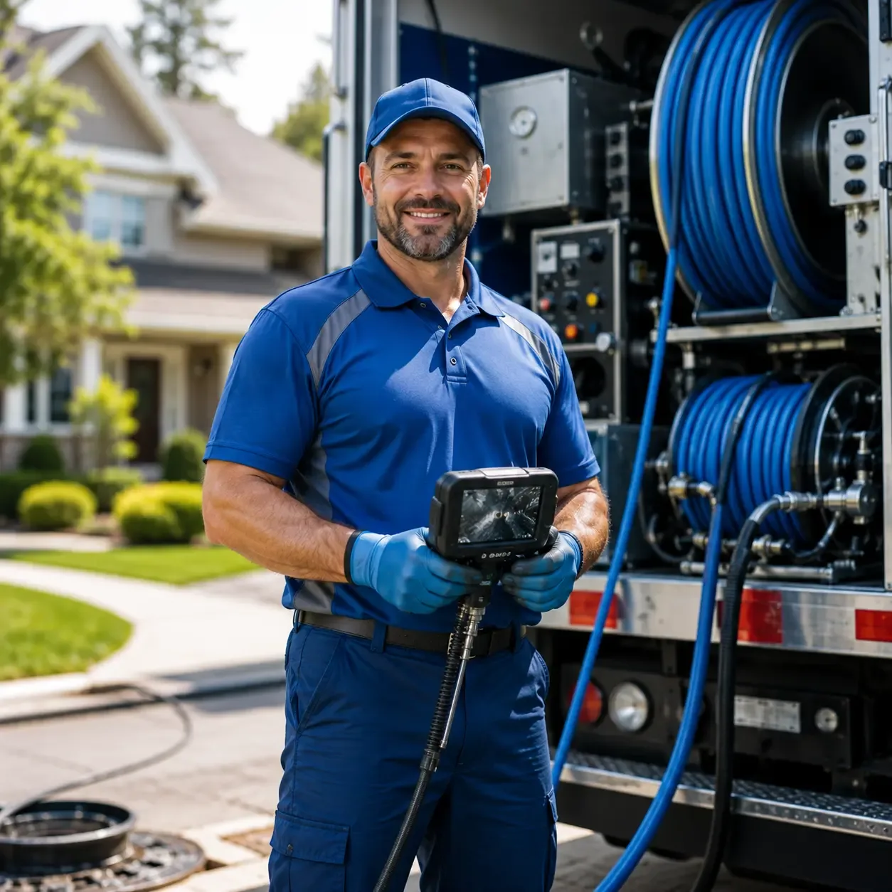 Local outdoor drain cleaning specialists in Omro, WI